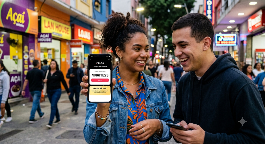 Onde Colocar o Código de Convite no TikTok