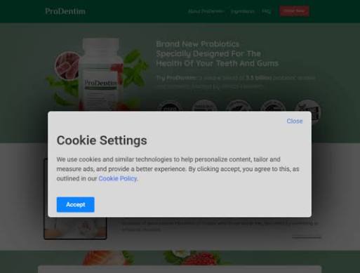 pressell de cookie