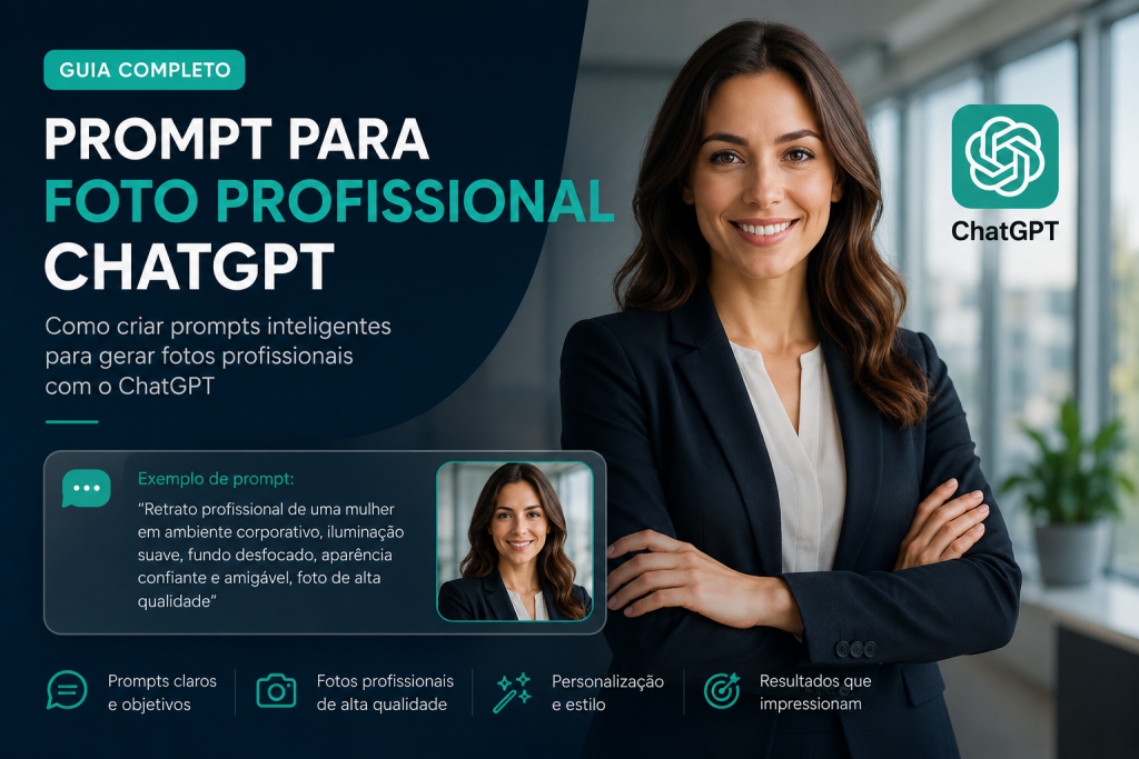 prompt para foto profissional chatgpt