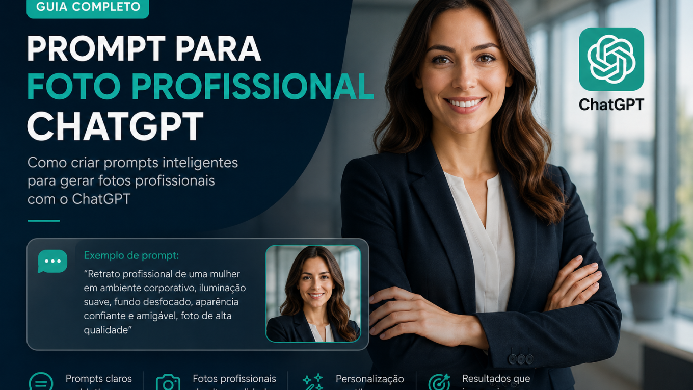 prompt para foto profissional chatgpt